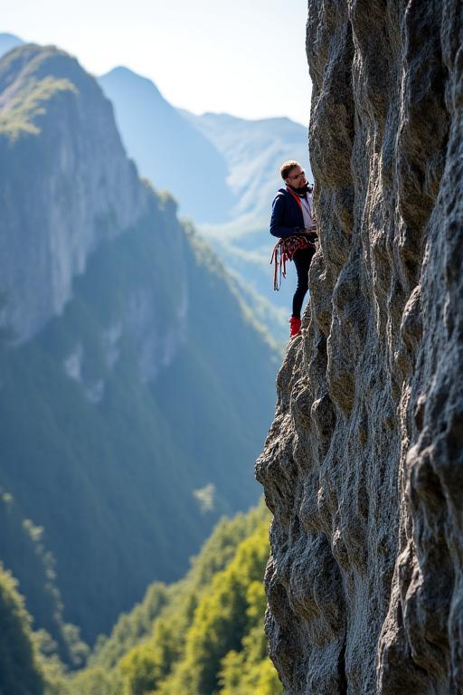 Guidet klatring ved Trollstigen